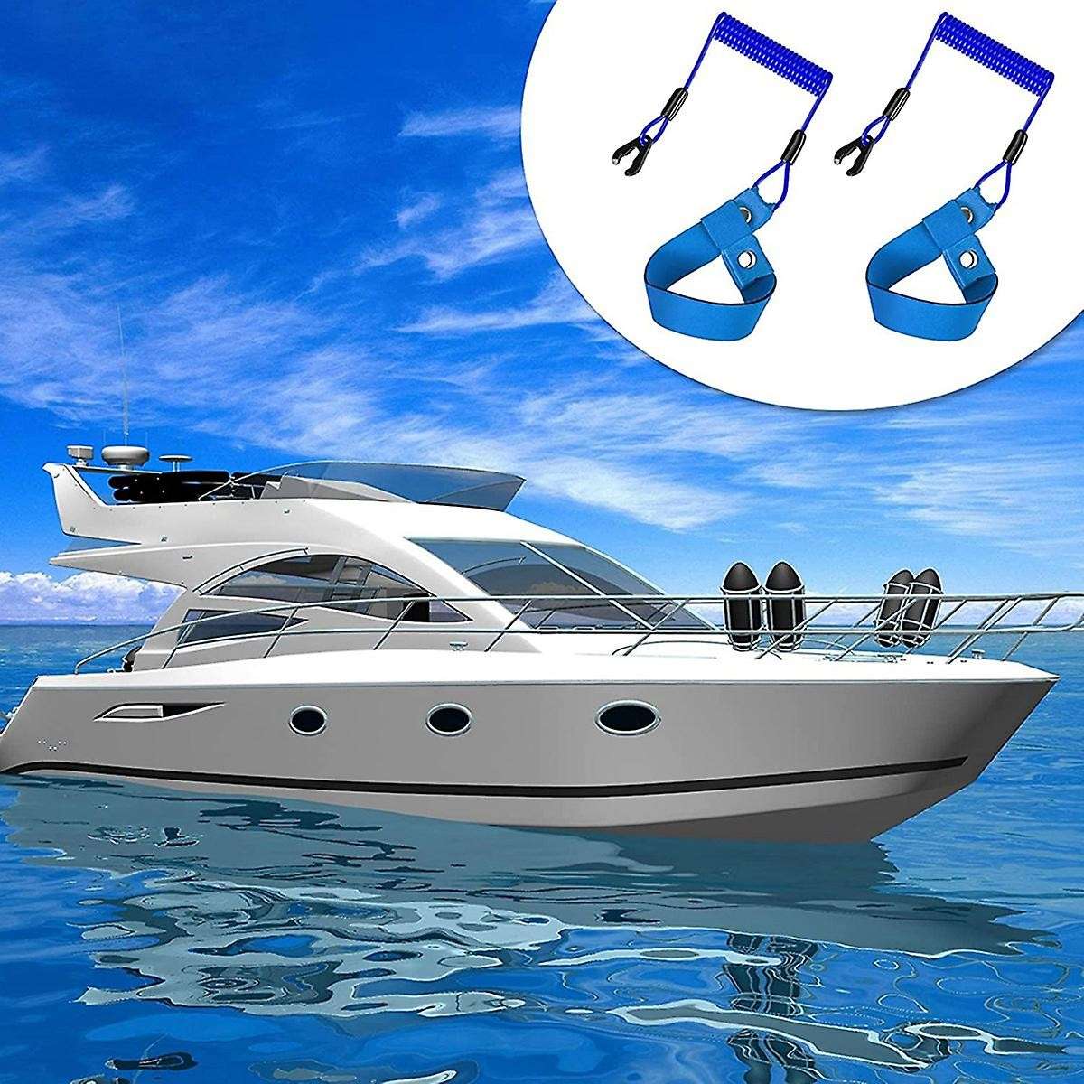 4 Pieces Outboard Lanyard Universal Outboard Switch Keys Universal Safety Boat Motor Outboard Engine