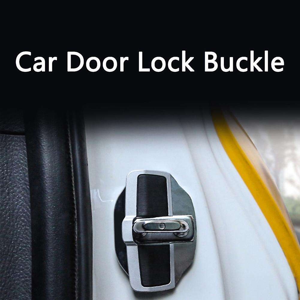 4 Sets Door Stabilizer Door Lock Protector Latches Stopper Covers for Accord Odyssey