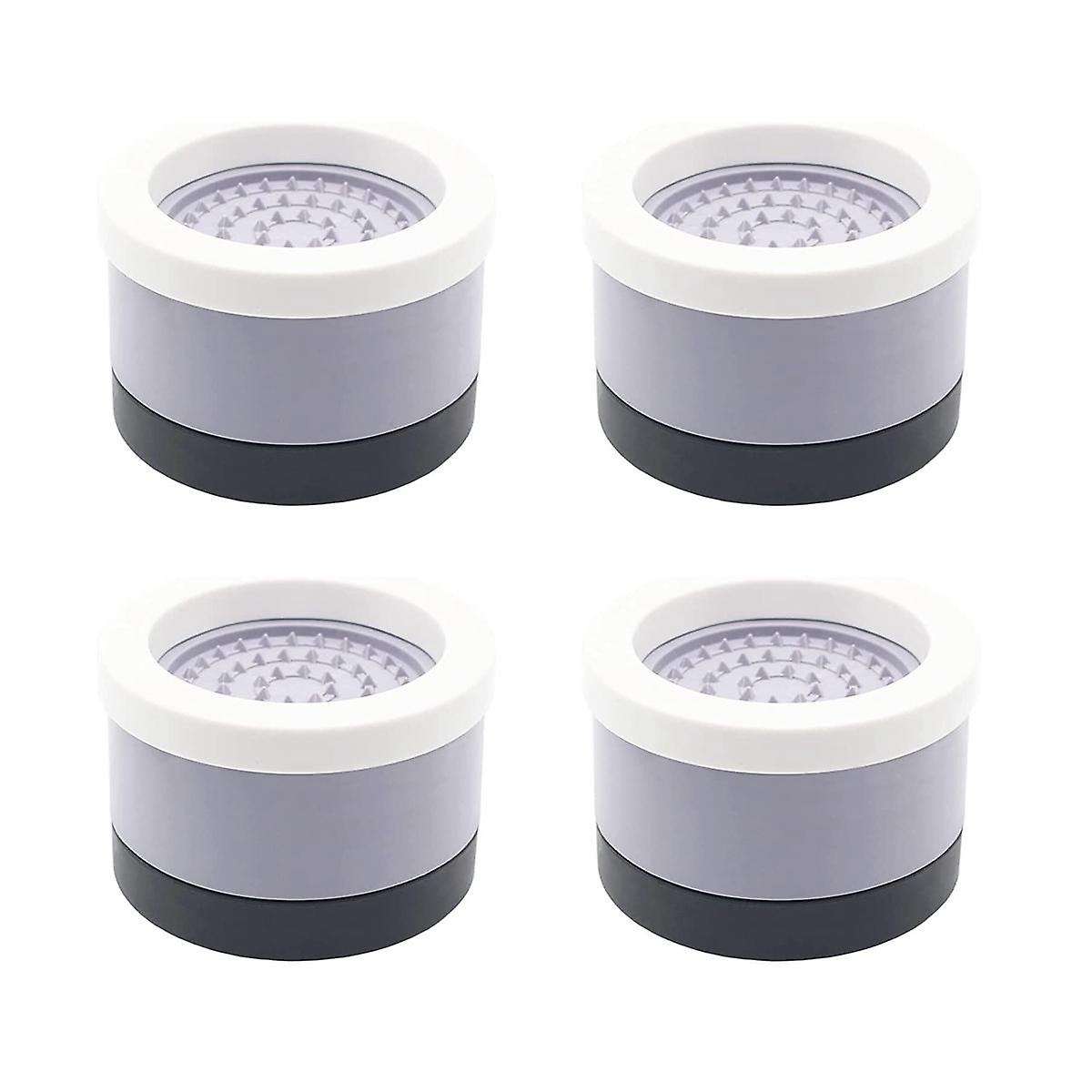 4 Sets Furniture Bed Risers Heavy Duty Round Bed Lifts Risers Adjustable Height,for Table Chairs Co