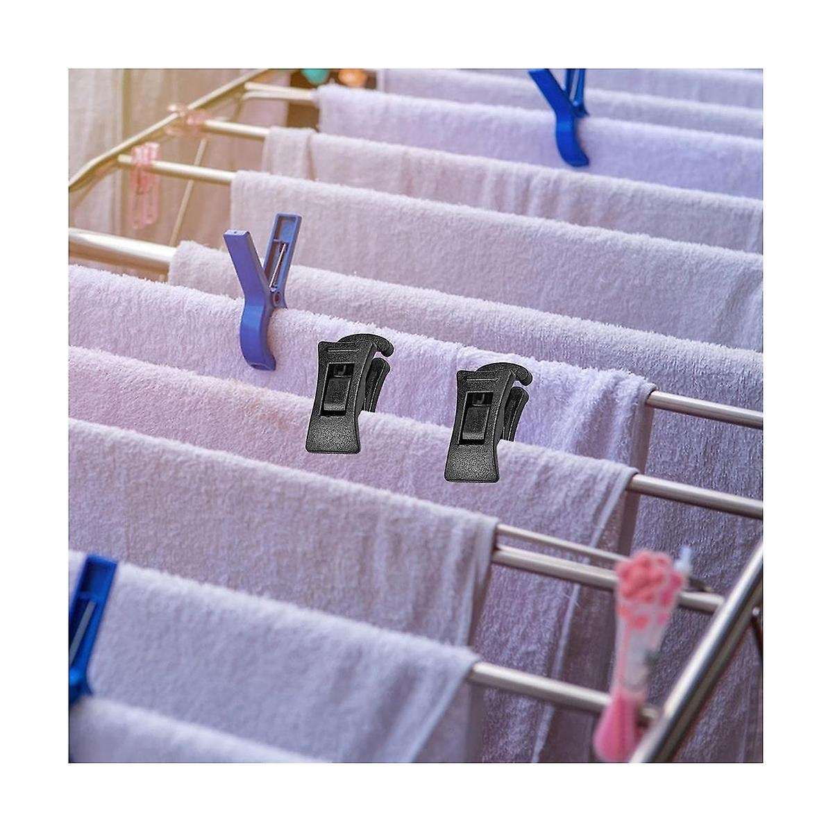 40Pcs Laundry Sock Clips Socks Hanger Laundry Clothes Clips Clothespins Clips Drying Racks Drying o