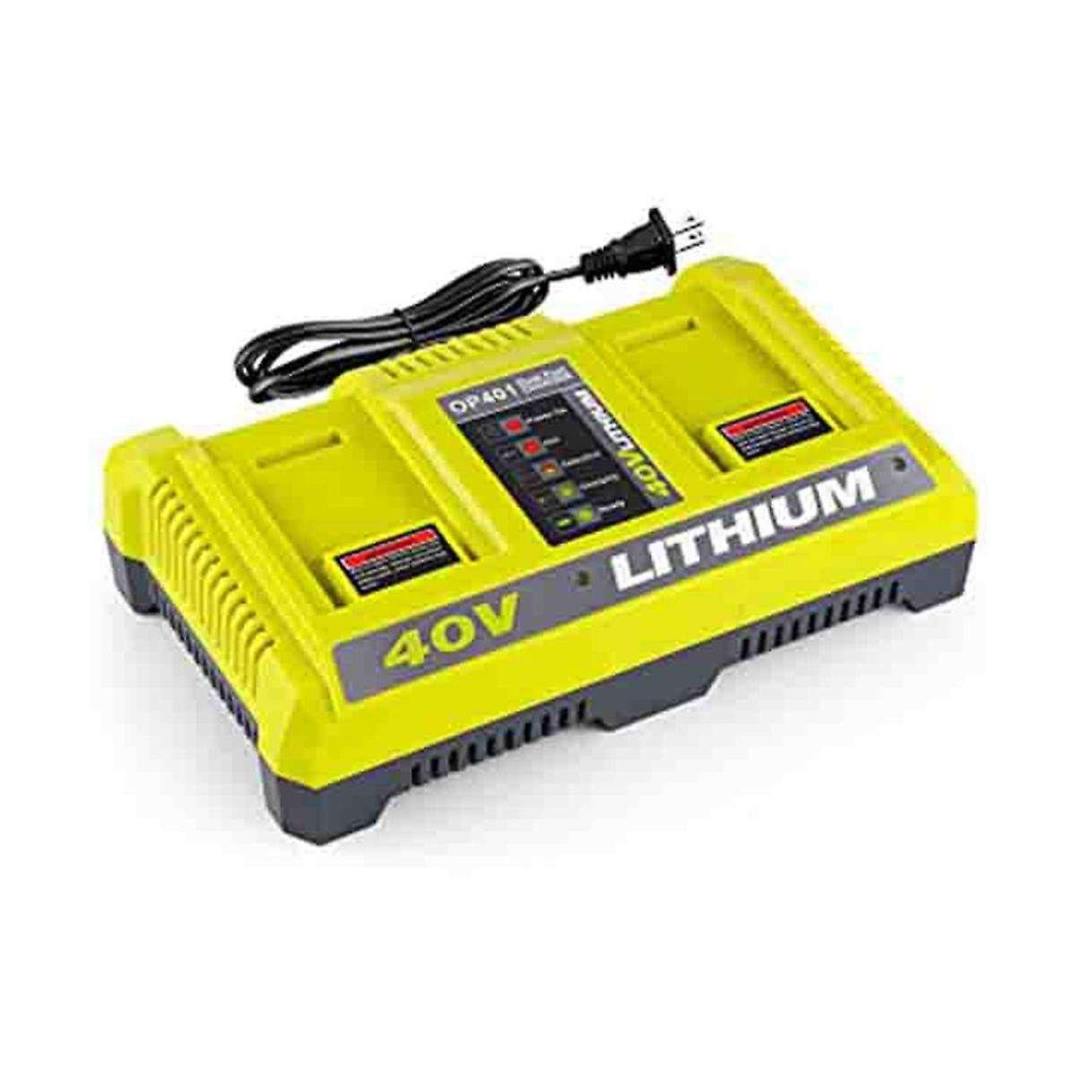 40v Rapid Dual Charger for 40v Lithium-ion Battery Op401 Op4040 Op4050a Op4026 40v Battery Charger