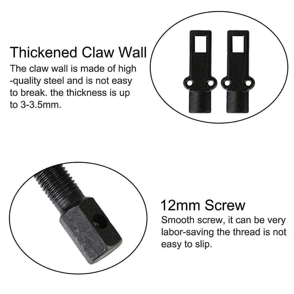 40X80mm Car Gear Puller Armature Bearing Forging Extractor Wheel Repair Removal Tools Disassembly Tr