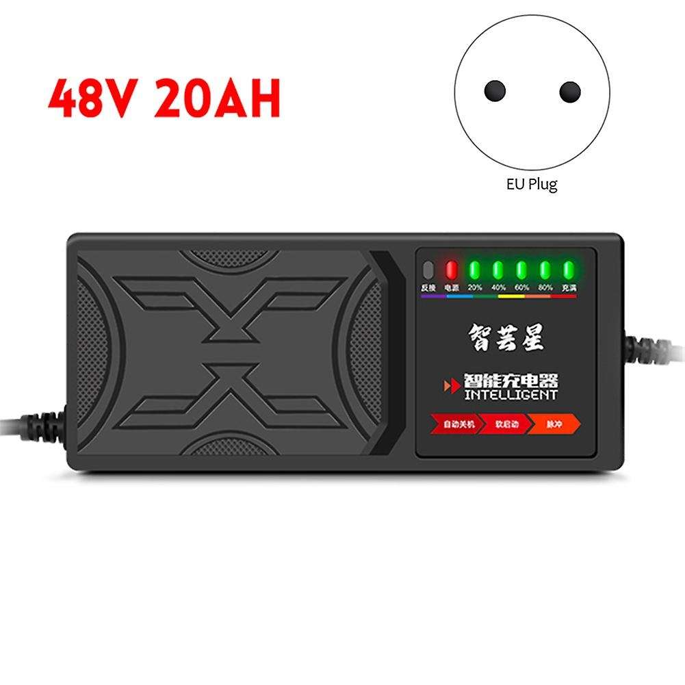 48V 20AH Electric Vehicle Charger 7 Light Display Power Display Current Leakage Protection/Full EU