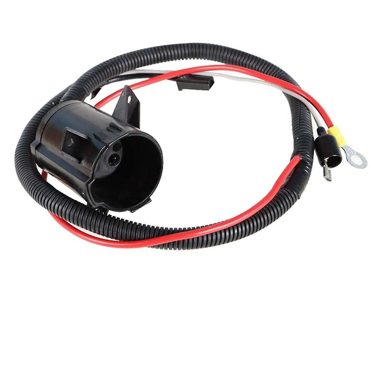 48v Charger Dc Receptacle with Wires for Club Car Precedent Electric 2004-2019 Golf Car 103375501 1