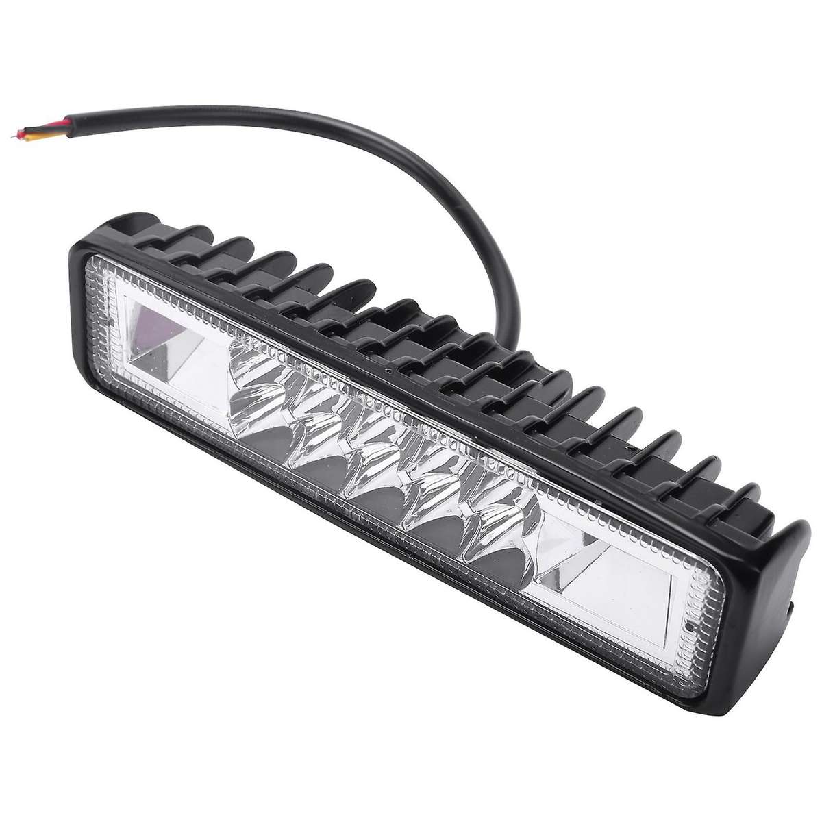 48W Strobe Flash Work Light Led Light Bar White Yellow Compatible Offroad Atv Suv Motorcycle Truck T