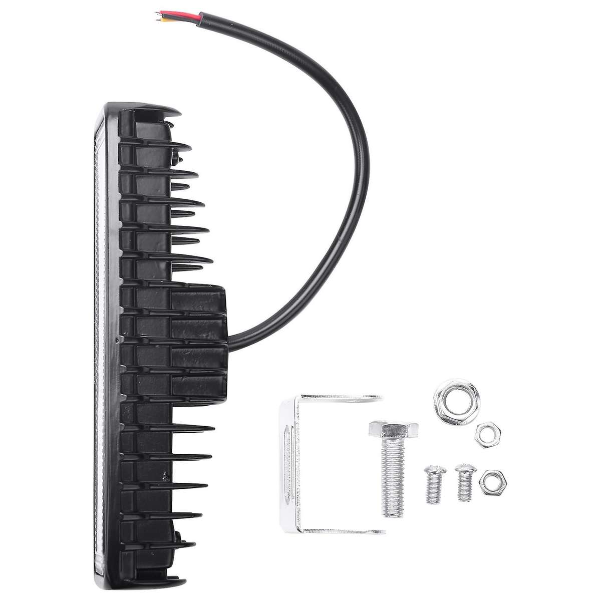 48W Strobe Flash Work Light Led Light Bar White Yellow Compatible Offroad Atv Suv Motorcycle Truck T