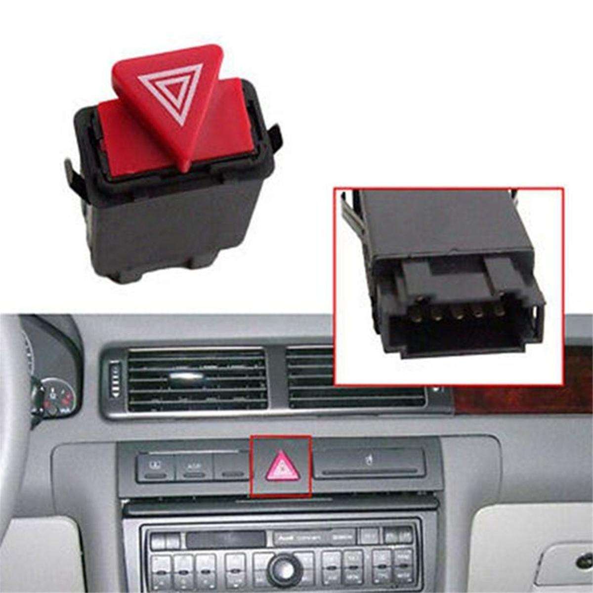 4B0941509C for A6 C5 Emergency Hazard Warning Light Flasher Switch Turn Signal Relay Control Switch