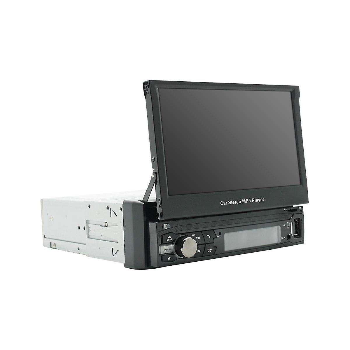 4-channel 45w Car Radio Car Mp5 Player Bluetooth Radio Multimedia Player with 7-inch Retractable Tou