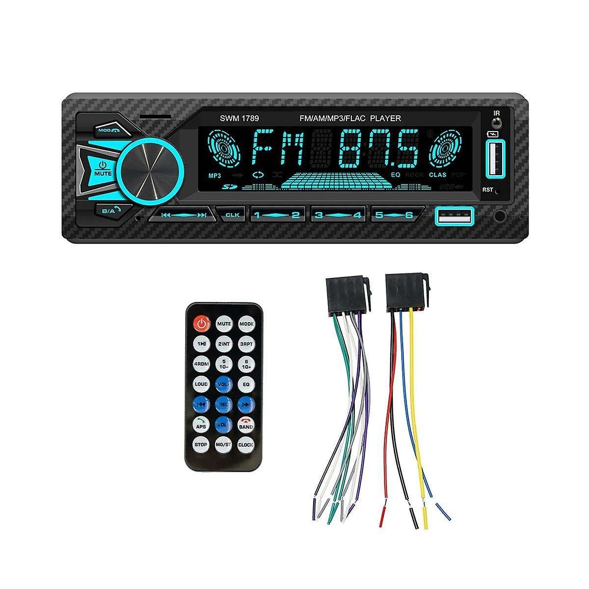 4-channel 60w Bluetooth Car Radio Car Mp3 Player Plug-in U Disk Car Radio with Intelligent Ai Voice
