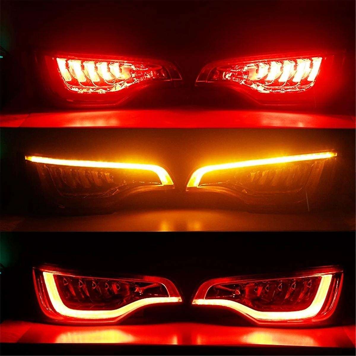 4L0945093F Rear Left Taillight Red LED Tail Light Assembly for 10-16 Turn Signal Light Brake Indicat