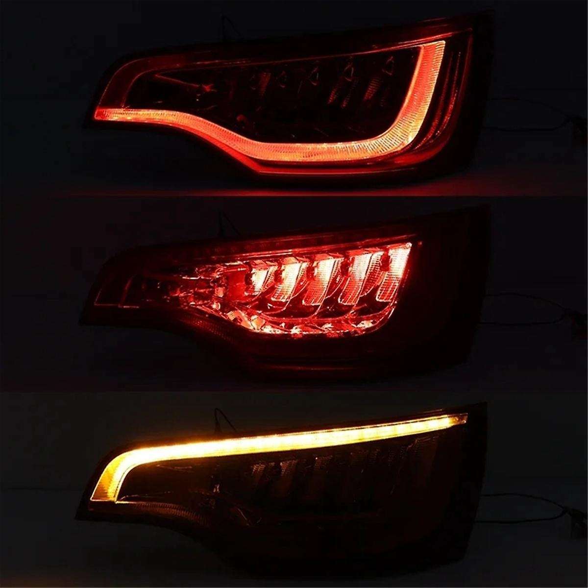 4L0945093F Rear Left Taillight Red LED Tail Light Assembly for 10-16 Turn Signal Light Brake Indicat