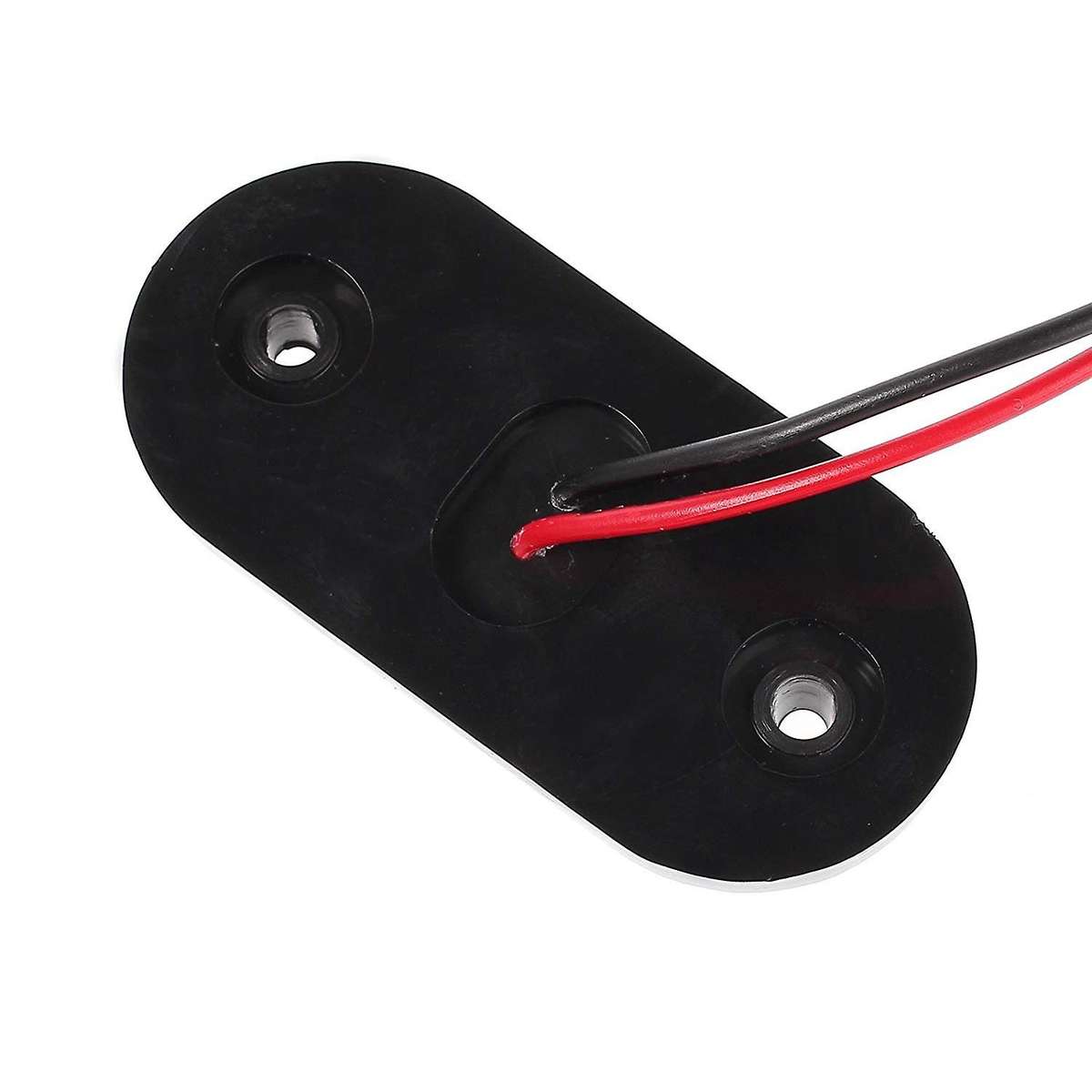 4PCS 12V/24V White Bright LED Side Marker Lights for Car Truck Van Trailers Lorry