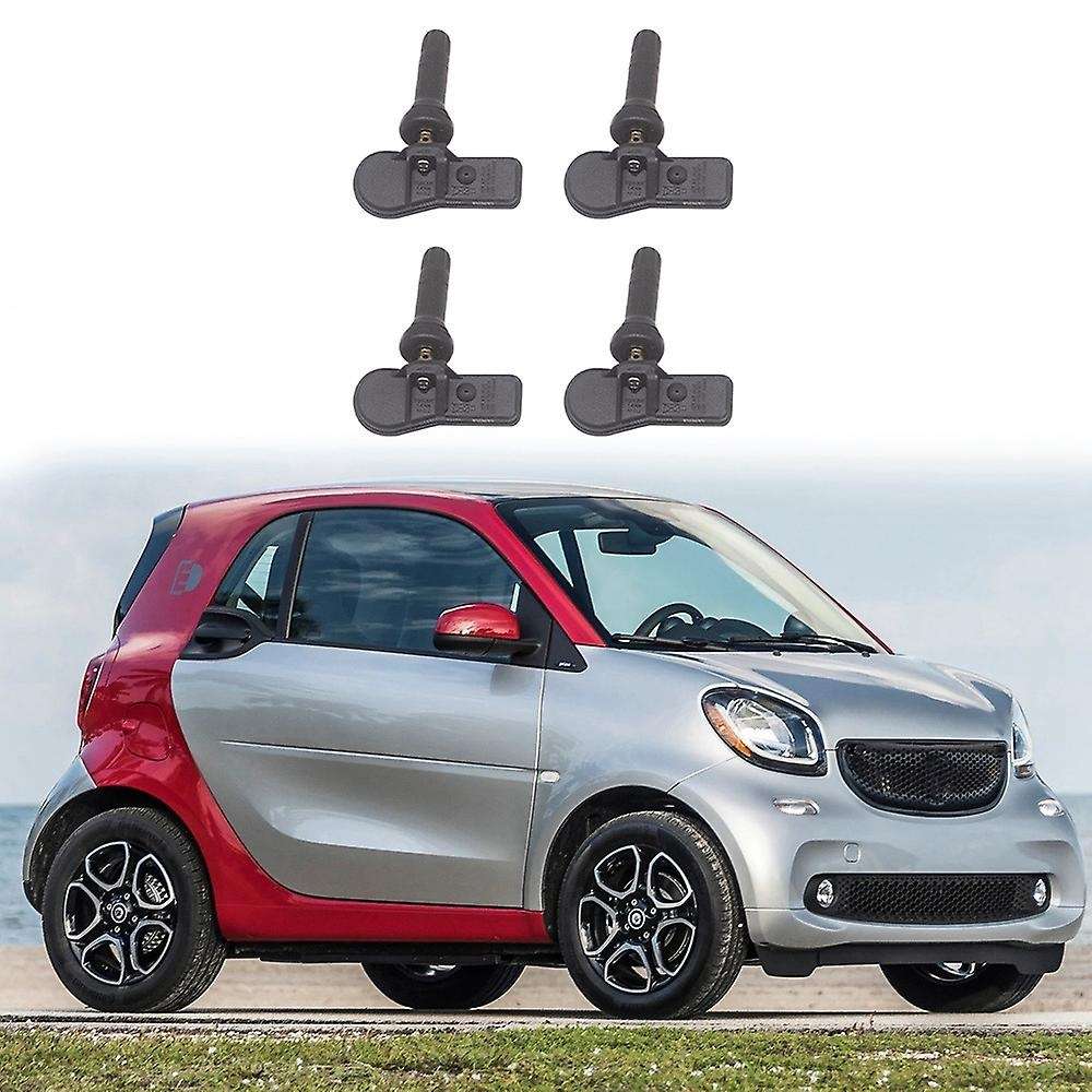 4Pcs 4539057501 4539051701 Car Tire Pressure Sensor TPMS for - Smart Fortwo W454 W453