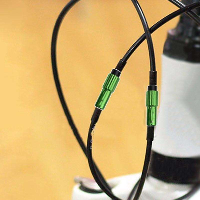 4Pcs Bike Brake Cable Gear Shift Line Adapter Regulator Adjust Housing Cap Purple