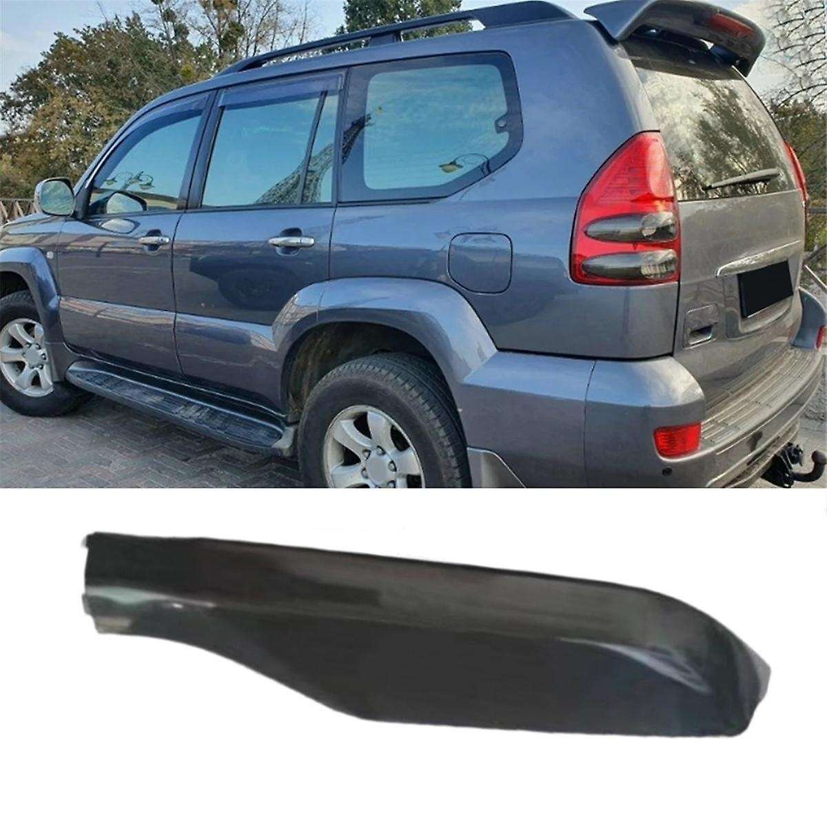 4Pcs Black Roof Rack Cover Rail End Shell for Land Cruiser Prado LC120 2003-2009