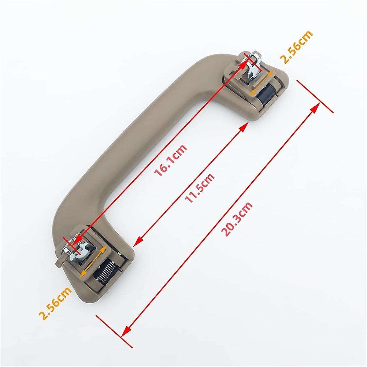 4Pcs Car Inner Roof Armrest Ceiling Pull Handle Door Safety Handle 74610-52020 for Yaris Prius Beige