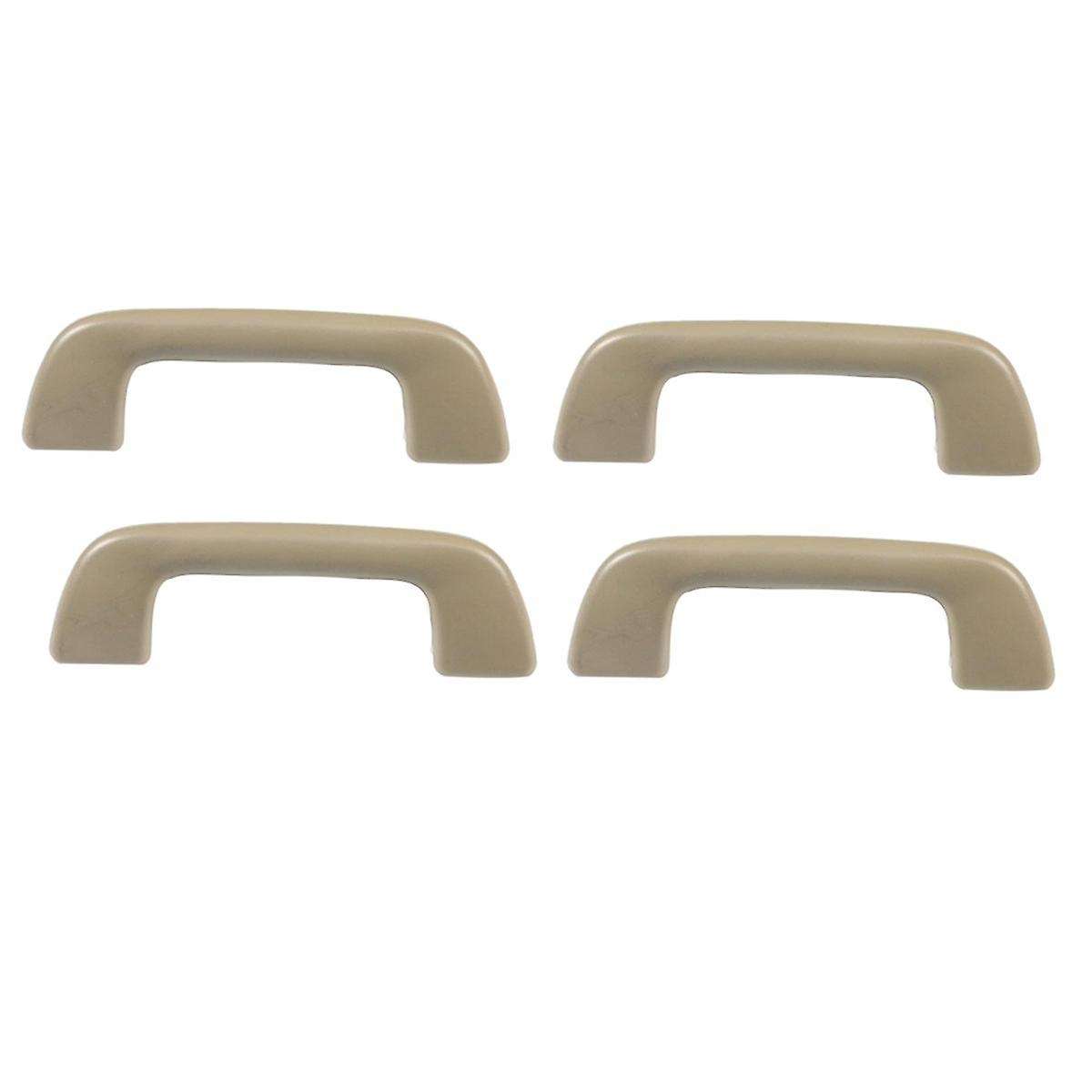 4Pcs Car Inner Roof Armrest Ceiling Pull Handle Door Safety Handle 74610-52020 for Yaris Prius Beige