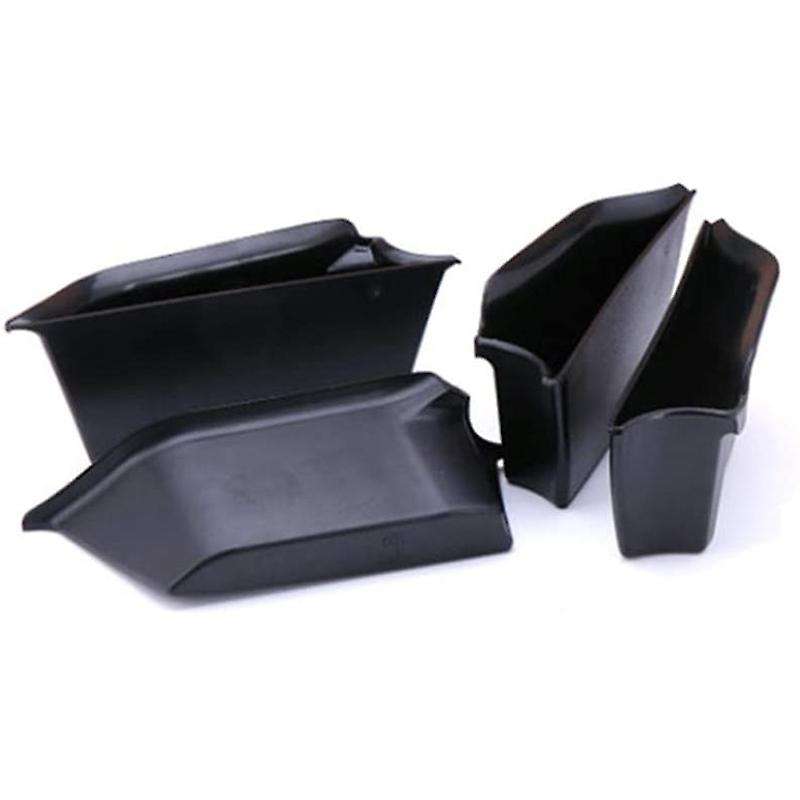 4PCS Car Side Door Handle Armrest Storage Box Case Fit for F55 Door Phone Container Organizer ABS Tr