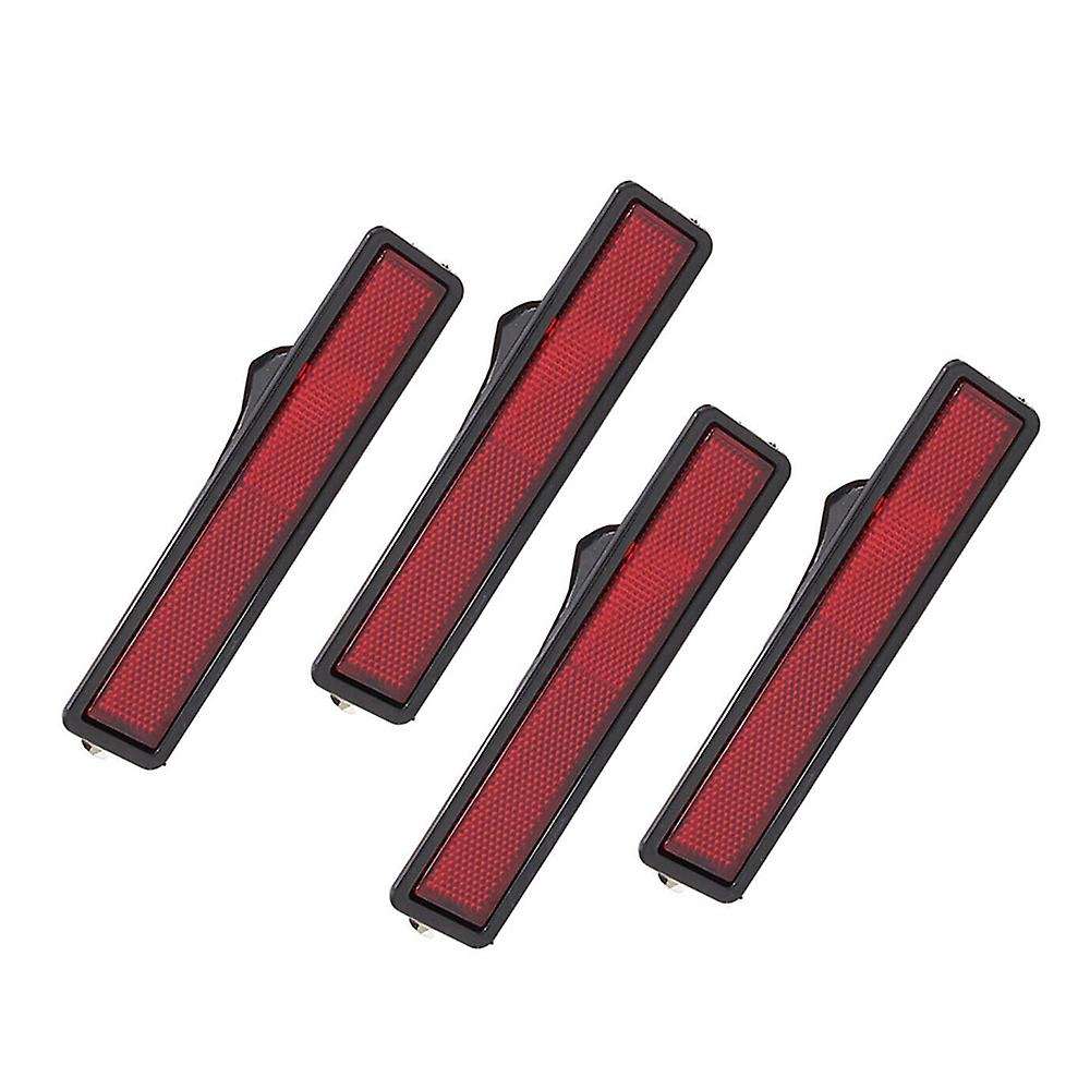 4Pcs Car Turn Signal Light Side Marker Light Light without Bulb for - E30 E32 E34 318I 318is Red