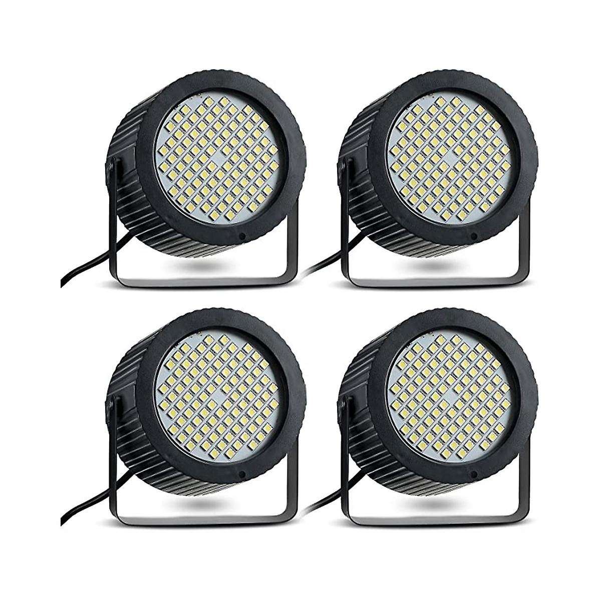 4pcs Led Strobe Light, 88 Bright Led Bulbs, Party Stage Light, Mini Outdoor Led Strobe Light
