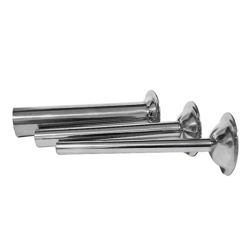 4Pcs Stainless Steel Sausage Stuffer Filling Tubes Funnels Nozzles Spare Parts for Sausage Maker 1.2