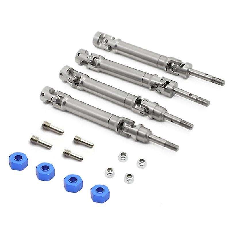4pcs Steel Front and Rear Drive Shaft Cvd for 1/10 Traxxas Slash