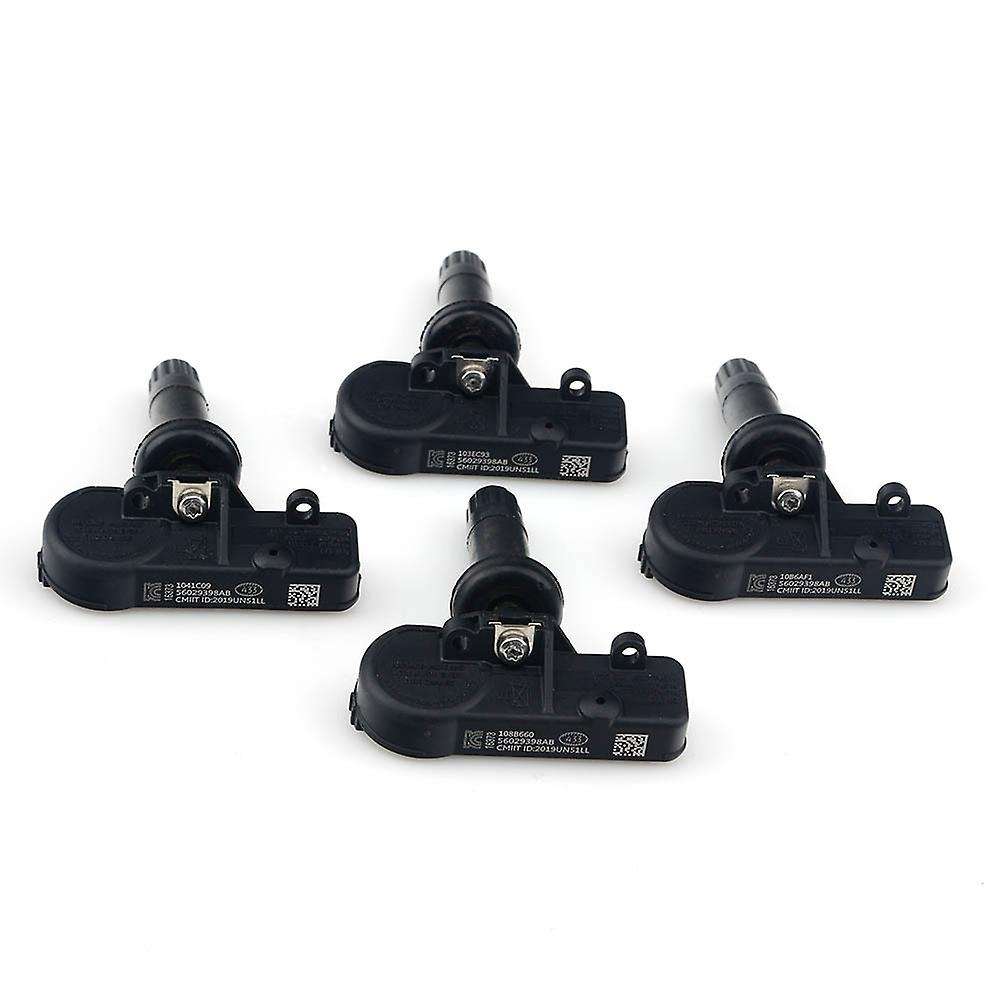 4Pcs TPMS Tire Pressure Monitor Sensor System 433Mhz Fit for 56029398AB 433MHZ
