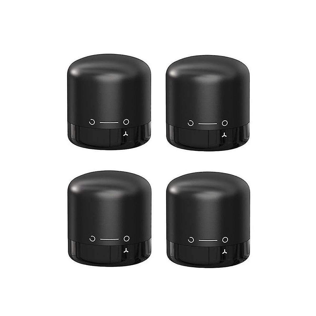 4pcs Vacuum Red Wine Stopper Set Sealed Bottle Stopper Leak-proof Retain Freshness Wine Bottle Plug
