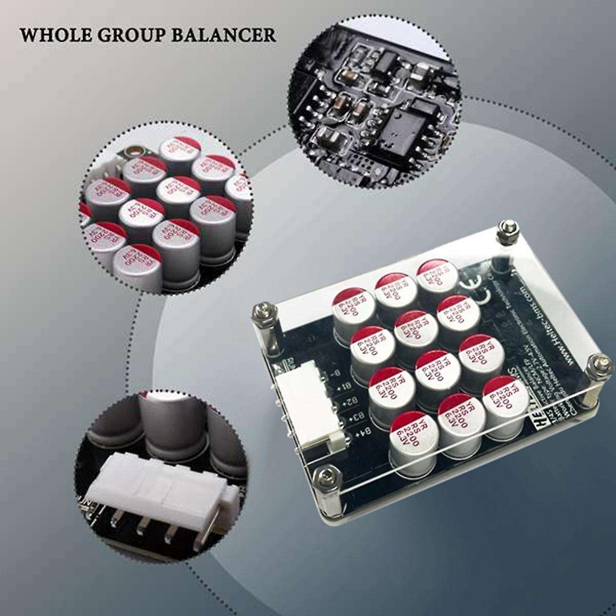 4s 5a Cluster Equalizer Active Bms Board Lithium Battery Lifepo4 Battery Equalizer Capacitor (with C