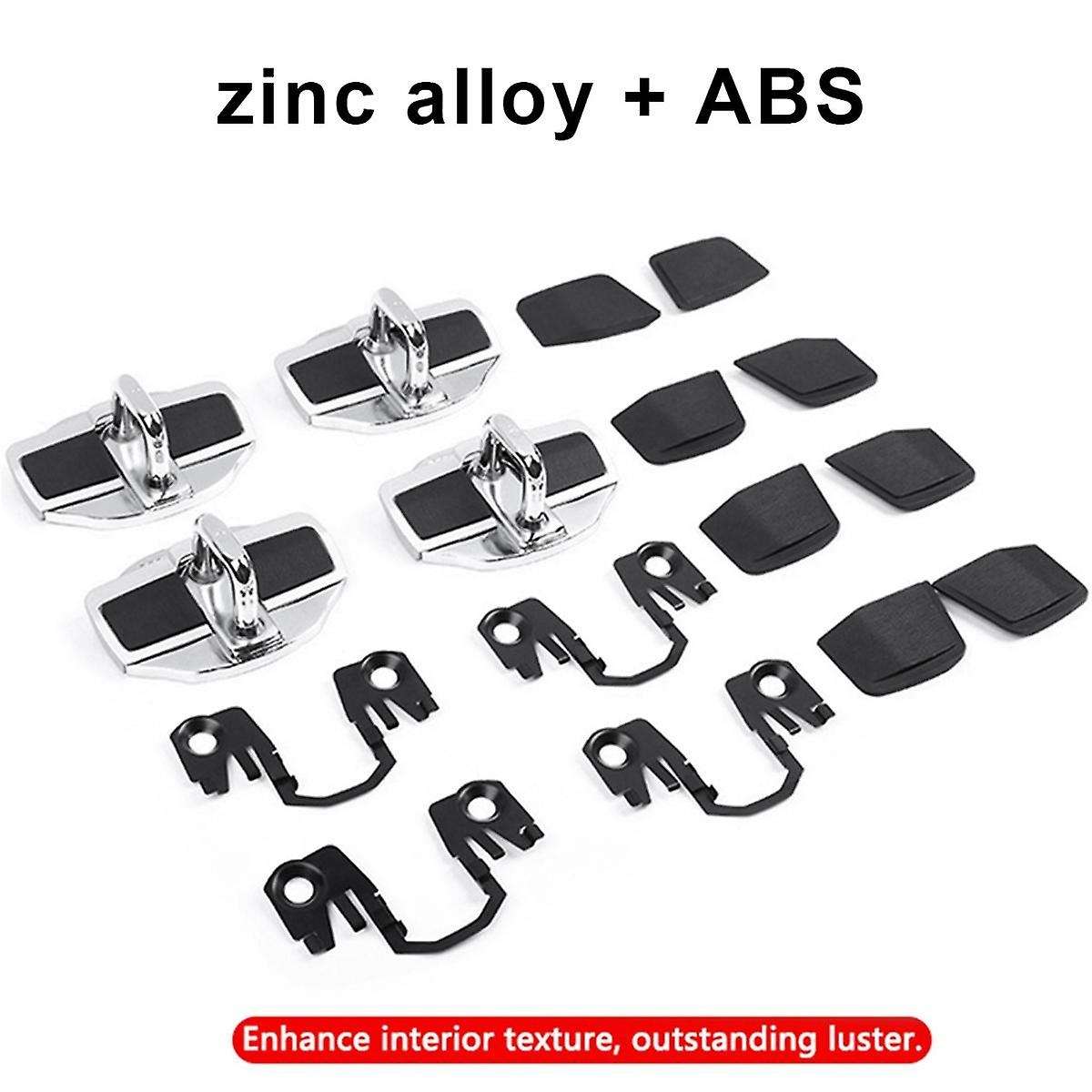 4set Car Door Stabilizer Latches Stopper Covers for Accord Odyssey Door Lock Buckle Protector