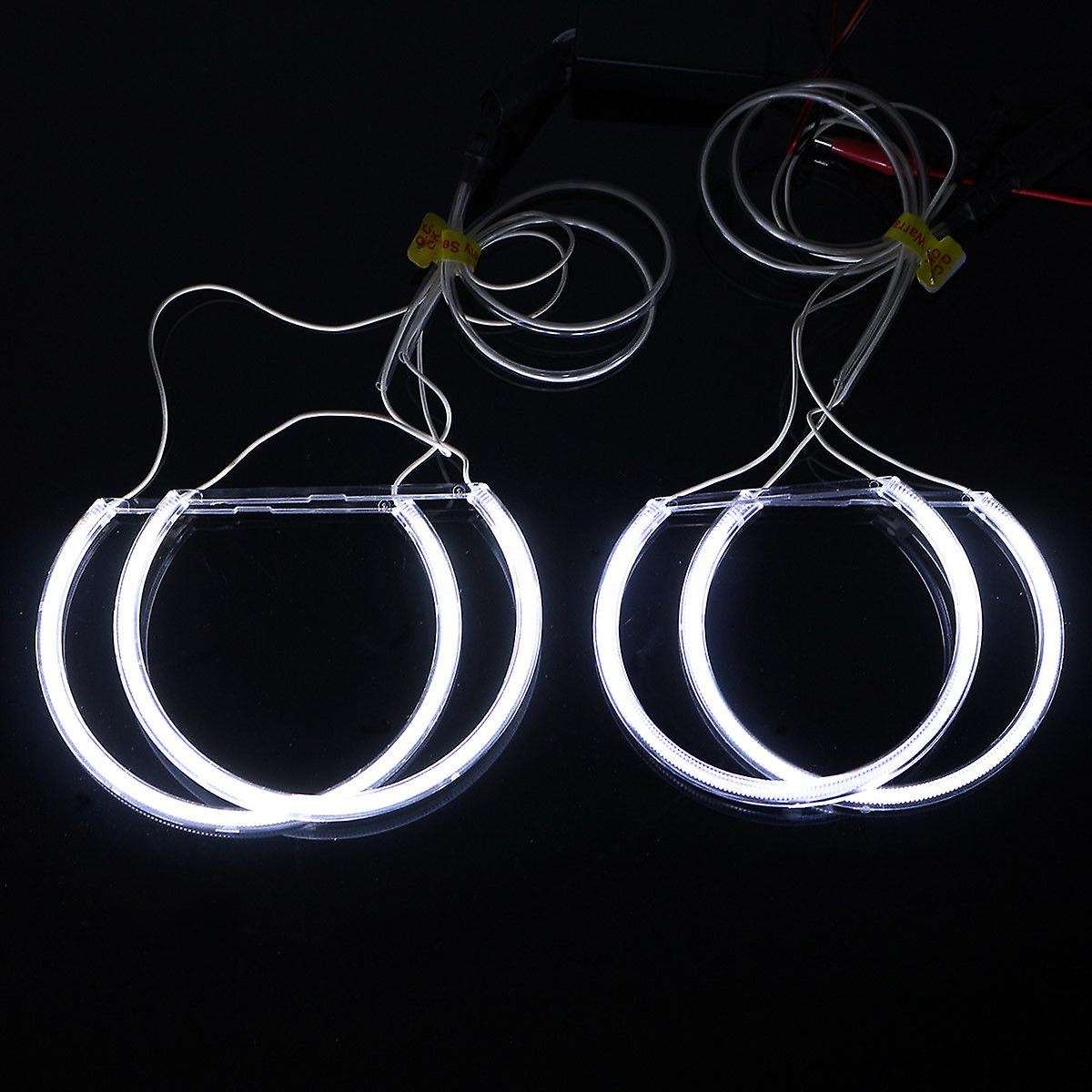 4x Ccfl Angel Eye Halo Led Ring Light White Non-projector for Bmw E46 3 Series