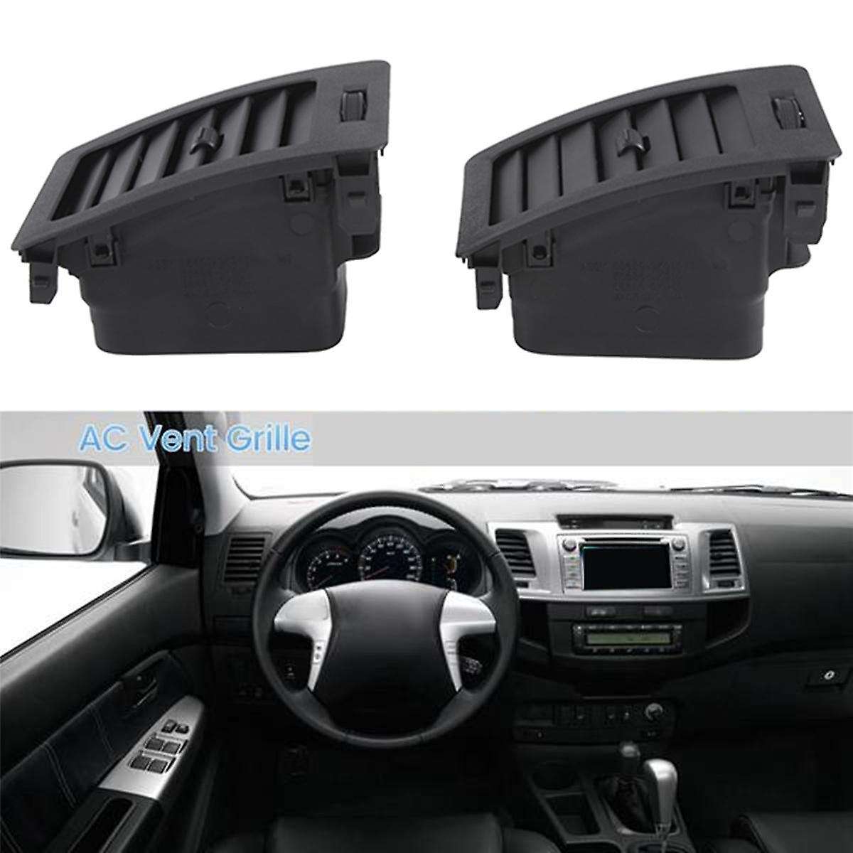 4x Interior Air-condition Grill A/c Vent Grille for Sr5 Ute 2005-2015 55650-0k010/11 55680-0k010/11