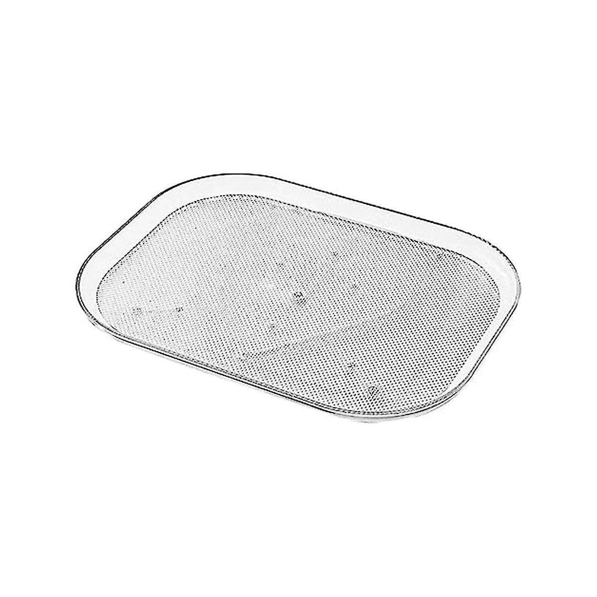 for Refrigerator Storage Turntable Cabinet Organizer Rectangular Storage Tray Rack for Kitchen Refri