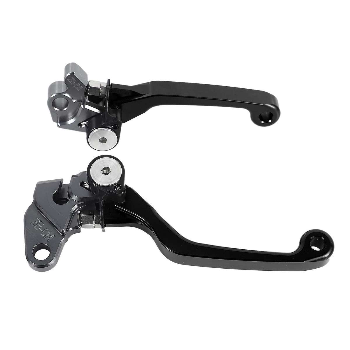 for RM125 RM250 1992-2004 Motorcycle Brake Lever Handle CNC Clutch Brake Lever Handle Black