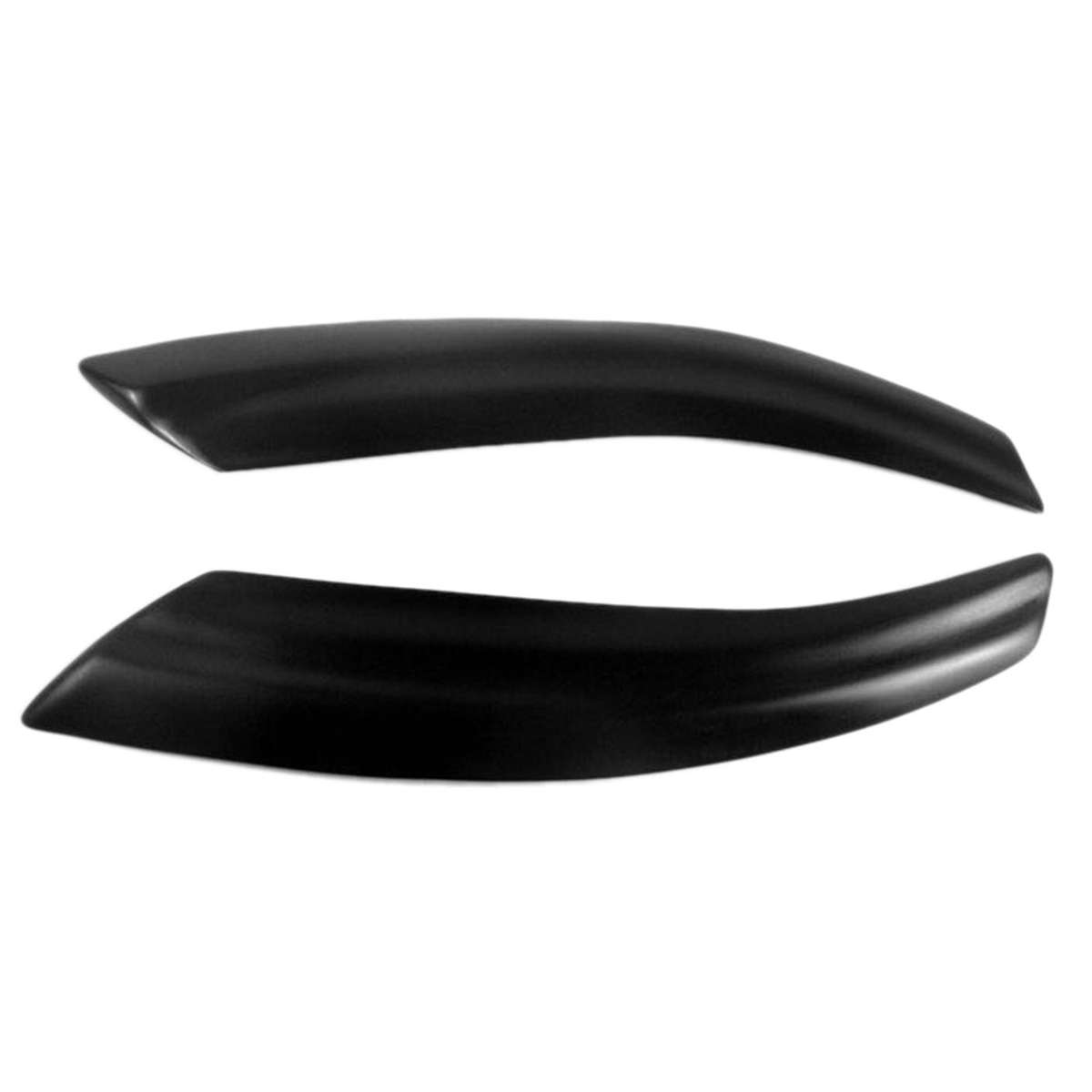 for Saab 9-3 2000-2015 Glossy Black Car Sticker Front Headlights Eyebrow Eyelid Trim Cover Accessori