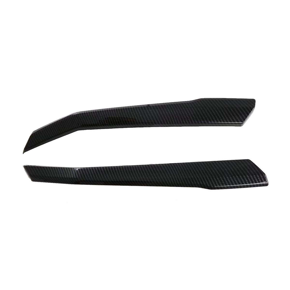 for Subaru Crosstrek 2023 2024 Car Front Grill Insert Cover Trim Protector Accessories Abs Carbon Fi