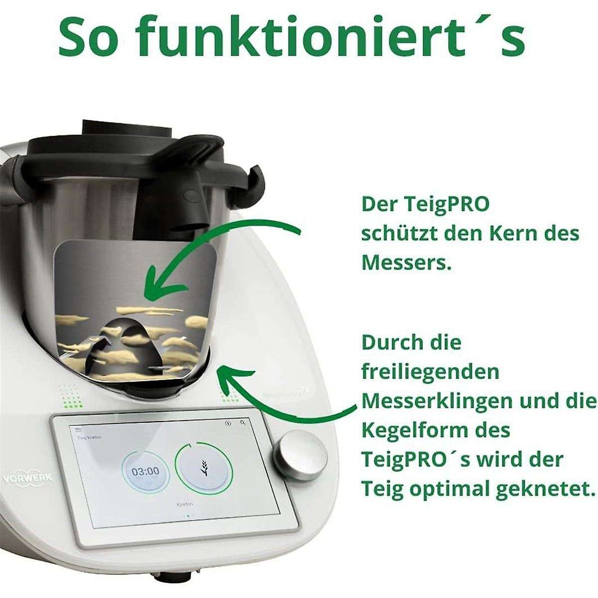 for Tm5 Tm6 Protective Cover Mixer Blade Dough Kneading Head Seam Protections From Dough Dirt