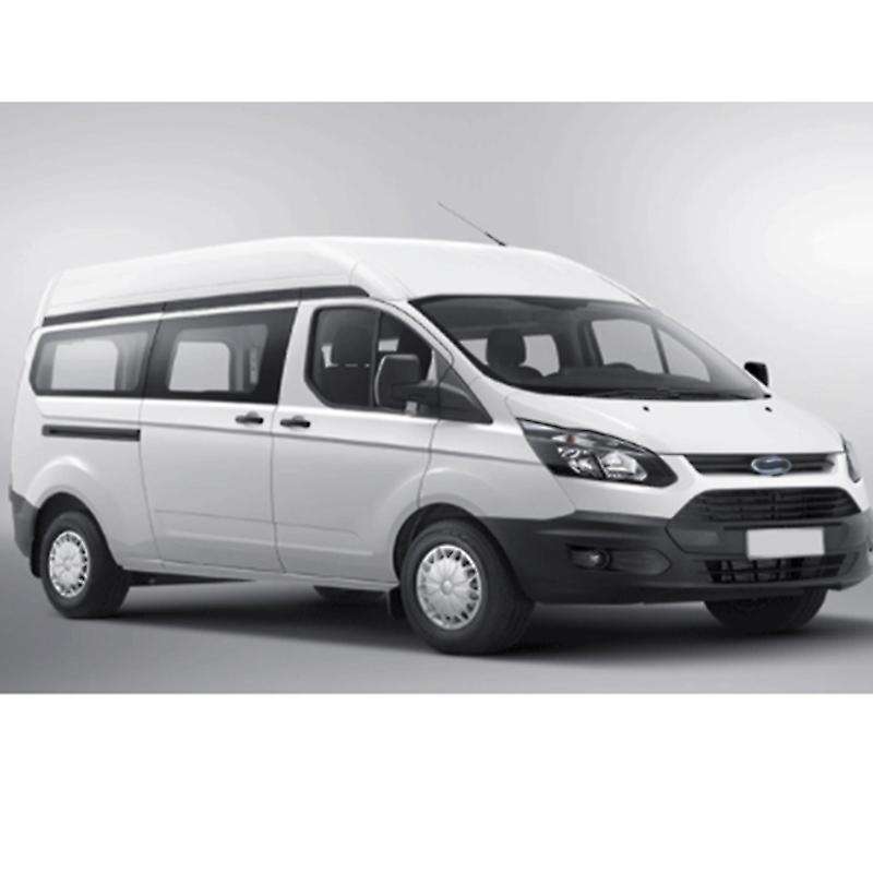 for Transit 2017 Tourneo Custom 2016 Carbon Fiber Style ABS Car Front Head Emblem Grill Cover Trim S