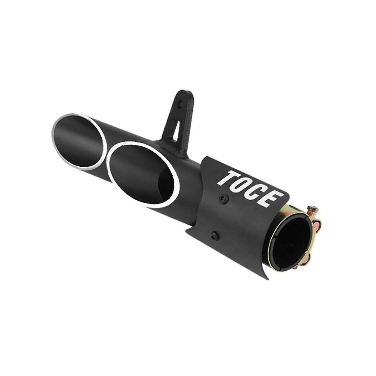 for Yzf-r6 Gsx-r Exhaust Pipe Motorcycle Double Outlet Exhaust Tail Pipe Muffler