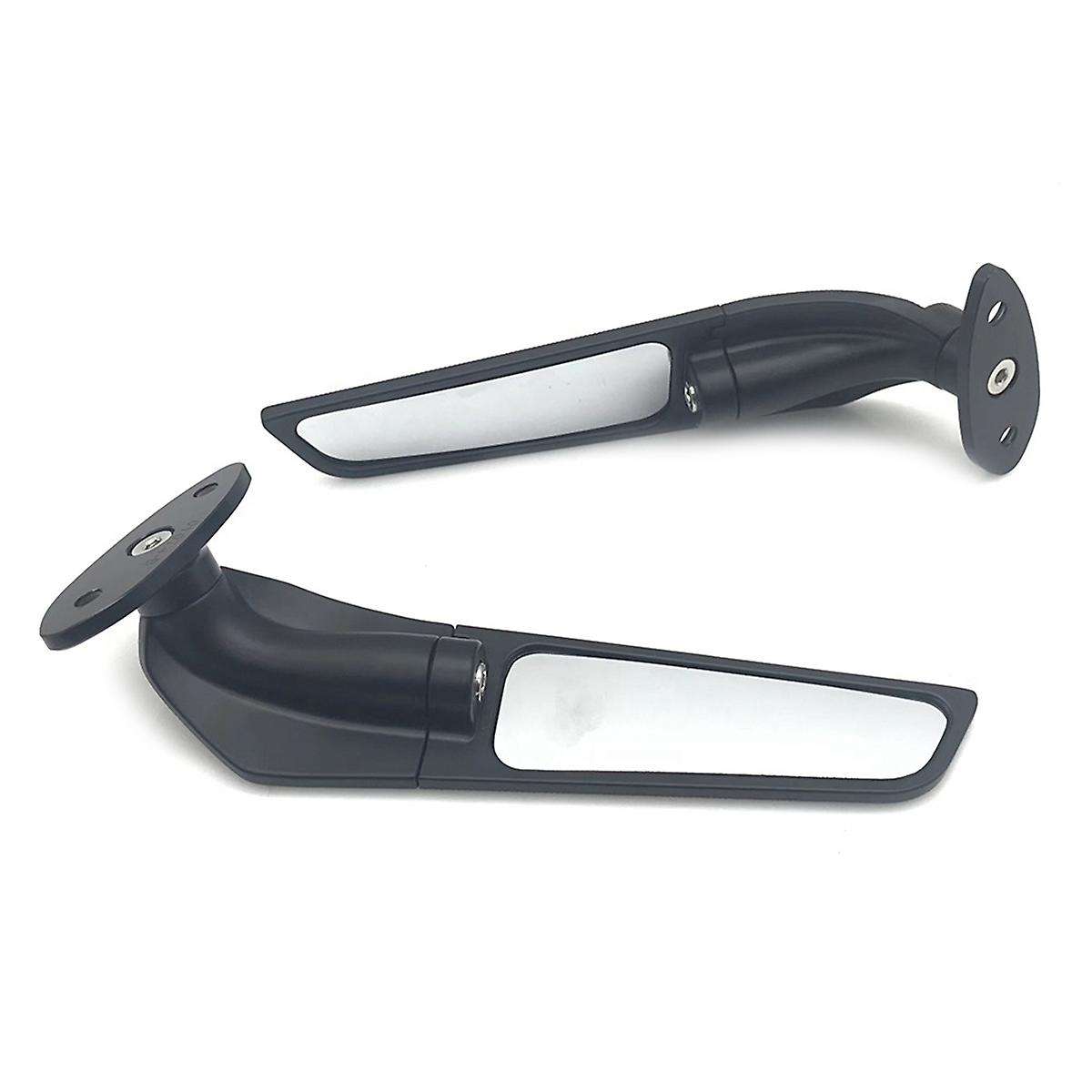 for Zx6r Ninja 650 400 250 Yzf-r1 R6 Motorcycle Mirror Modified Wind Wing Adjustable Rotating Rearv