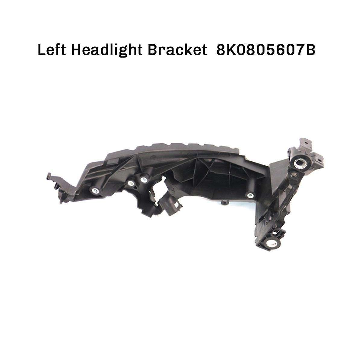Front Bumper Headlight Bracket & Headlight Base Plate for A4 B8 13-16, 8T0941453B 8T0941454B 8K08056