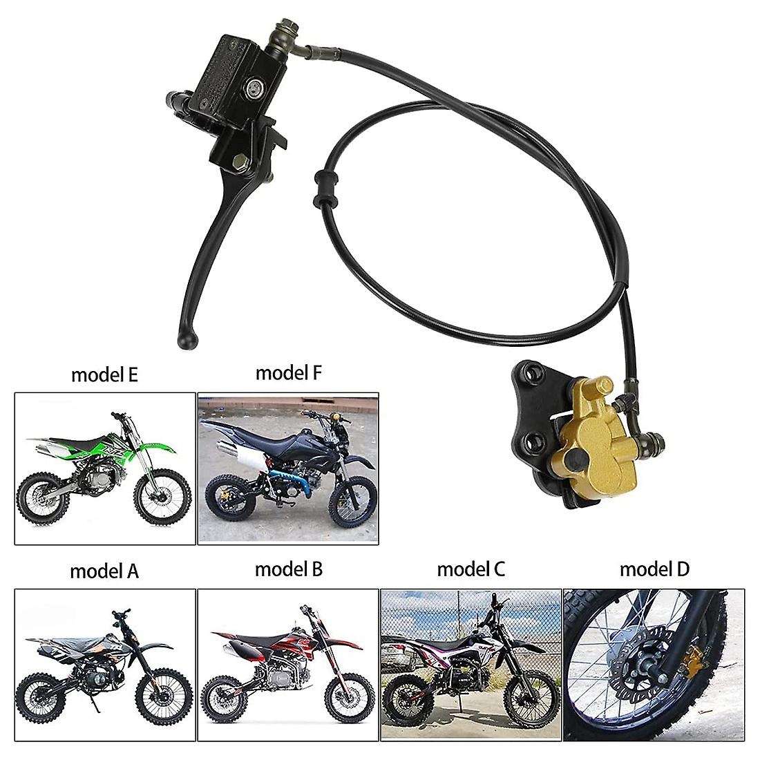 Front Disc Hydraulic Brake Master Cylinder Caliper Assembly for 50Cc 70Cc 90Cc 110Cc 125Cc RZF Db-X1