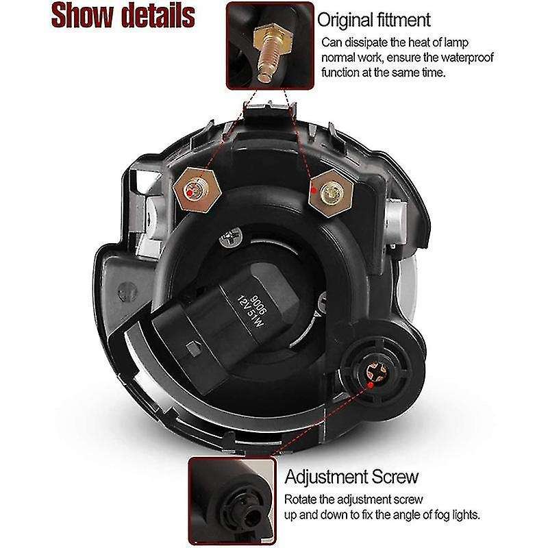 Front Fog Light Daytime Running Lights with Bulb for Forester 2008-2012 Impreza 2008-2010