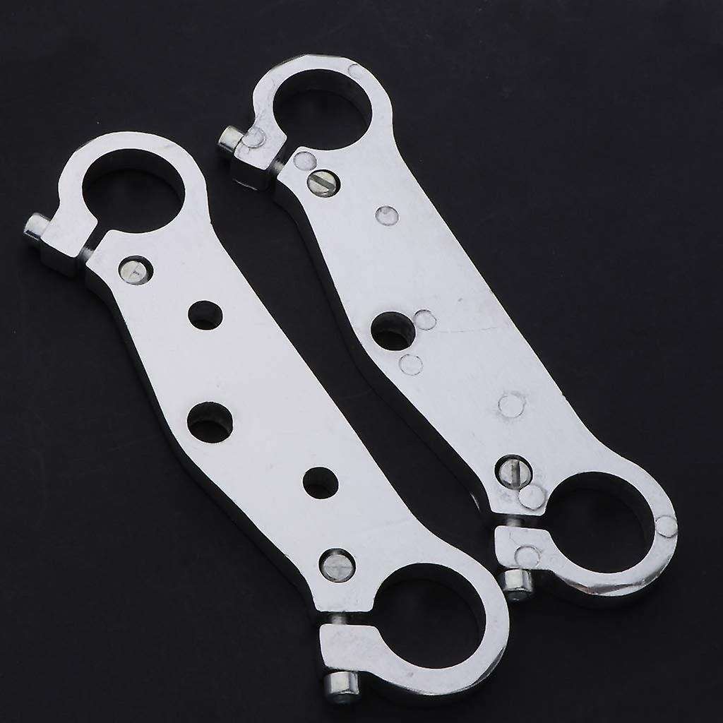 Front Fork 25MM Inverted Direction Device Upper Lower Plate for 47CC 49CC Mini Dirt Bike Motorcycle