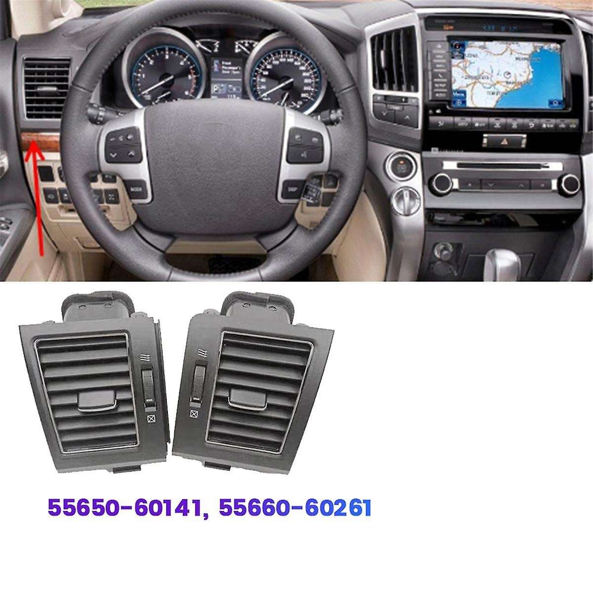 Front Left +Right A/C Outlet Assy for Land Cruiser LC200 2008-2013 with Air Conditioning Adjustment