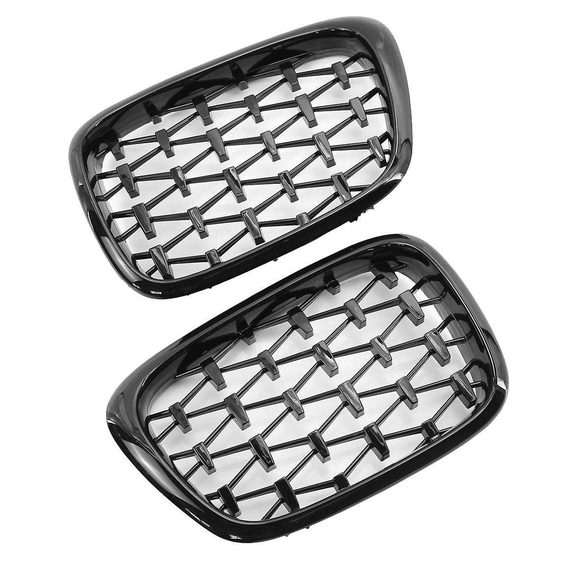 Front Meteor Grill Grilles Kidney Grill Replacement for E39 M5 99-03 5 Series