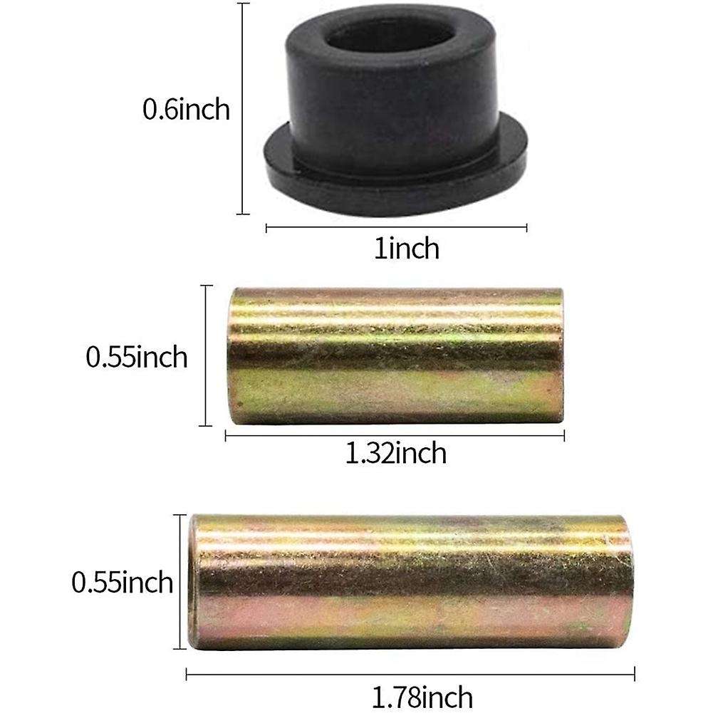 Front or Rear Leaf Spring Front Upper a Arm Suspension for Club Car Golf Cart,Bushing and Sleeve Kit