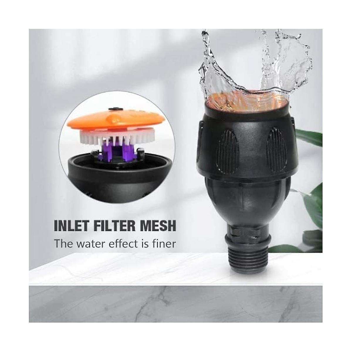 Garden Automatic Rotating Sprinkler Stainless Steel Tripod Irrigation Stand 360-degree Water Jet Gar