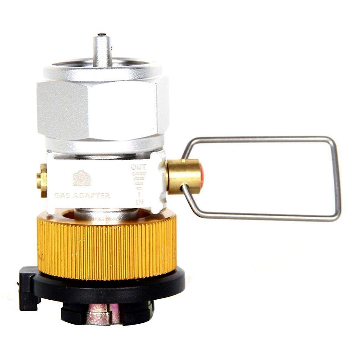 Gas Saver Plus Gas Convertor Shifter Refill Flat Tank Conversion Adapter Camping Gas Adaptor Valve K