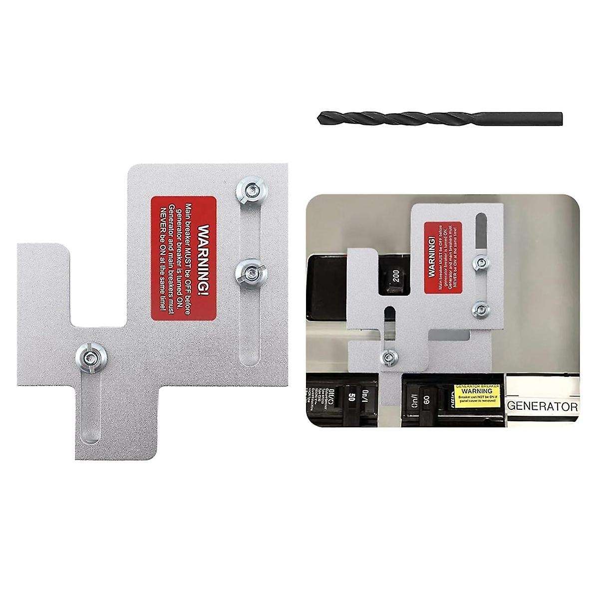 Generator Interlock Kit for Br Series Panels with 1 1/4 to 1 7/16 Inches Spacing, 150 & 200 Amp Mai